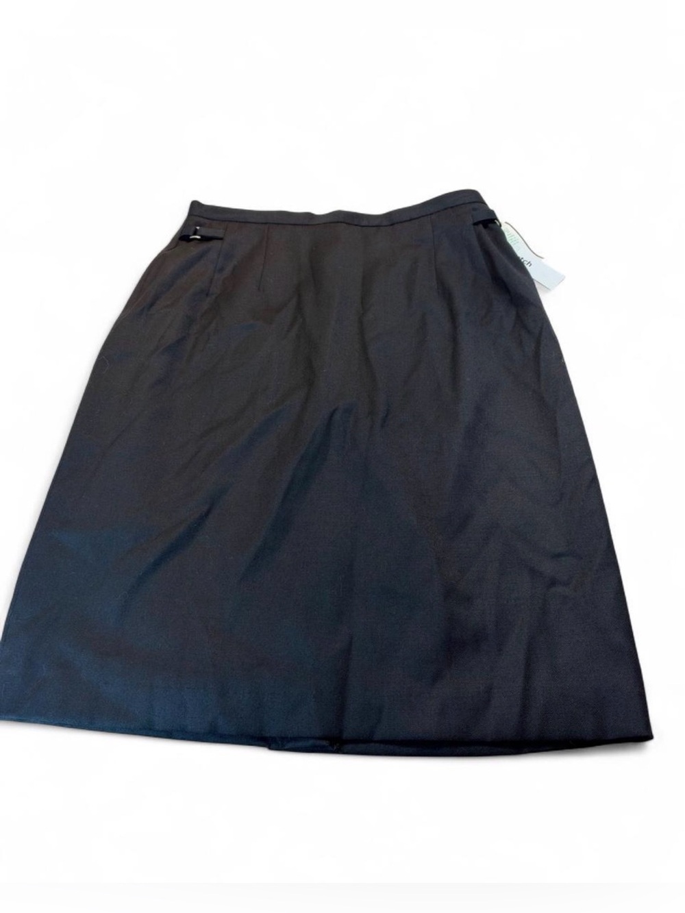Harve Benard Black A-Line Skirt